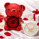 Ours Éternel & Collier Personnalisé